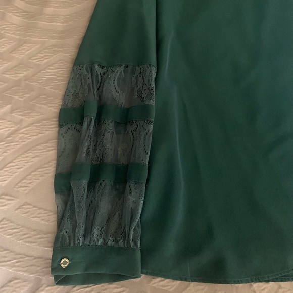 Green Calvin Klein blouse - Picture 2 of 9